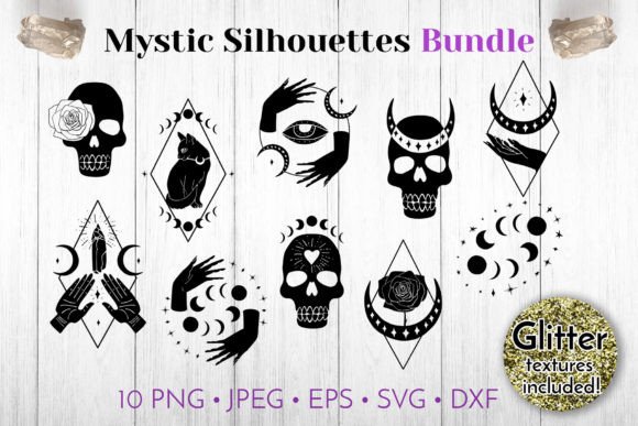 Mystic Boho Linocut Bundle
