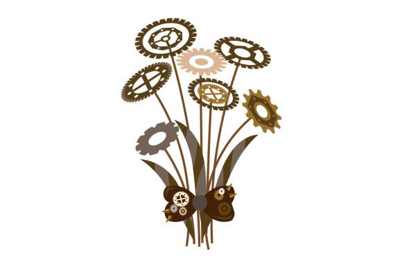 Steampunk Crafts Design for Bold Editorial Use
