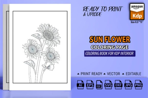 Sun Flower Graphics for Branding